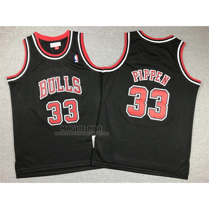 Maglia
 Scottie Pippen NO 33 Bambino
 Chicago Bulls Mitchell & Ness 1997-98 Nero
